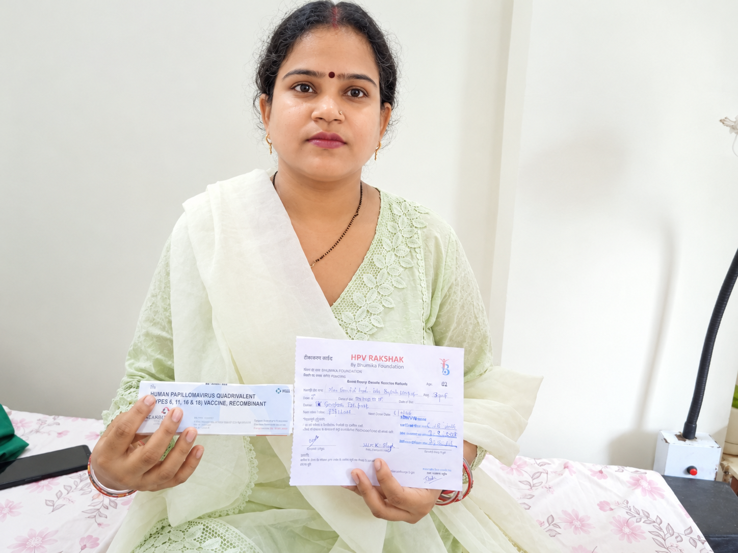 HPV Vaccination Drive — 3rd Dose Complete